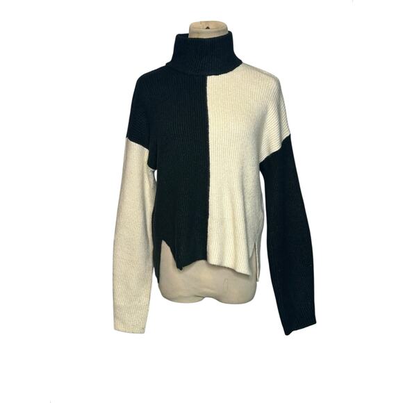 Abercrombie & Fitch Color Block Wool Blend Pullover Sweater Size XS - Picture 14 of 14